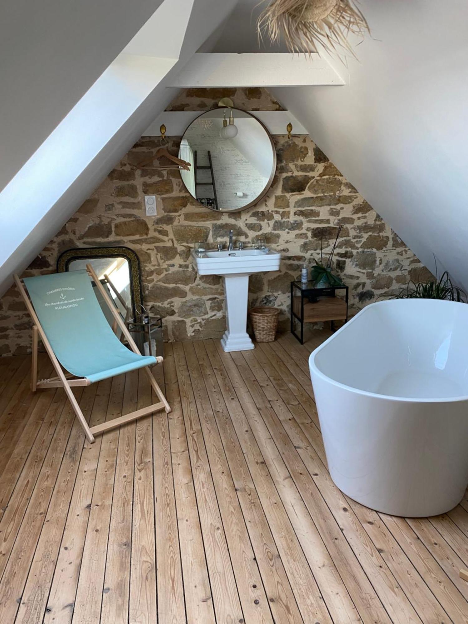 Les Chambres De Sainte Barbe Plougasnou Exterior foto